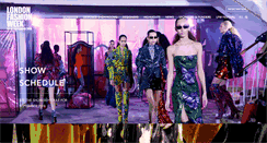 Desktop Screenshot of londonfashionweek.com